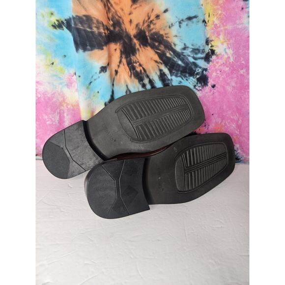 DONATO MARRONE Dibang Men's Shoes Brown US Size 10.5 Leather Upper Lining/ Sole - Picture 7 of 9